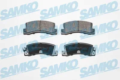 Produktbild von SAMKO Bremsbeläge Satz Hinten Bremsklötze für TOYOTA CELICA (ST20, AT20) 5SP514
