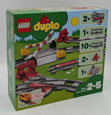 Produktbild von LEGO® DUPLO® Eisenbahn Schienen, 10882