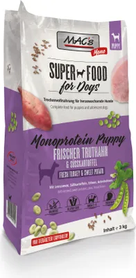 Produktbild von MAC's DOG Kroketten Mono Puppy 3 kg