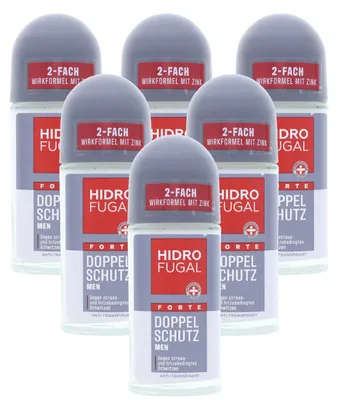 Produktbild von 6 x Hidrofugal Men Forte Deo Roll On Anti Transpirant je 50ml