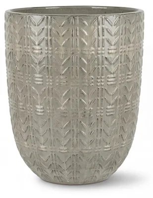 Zdjęcie produktu dla Doniczka ceramiczna Provencelia MERCURE Kremowy, Ø39 cm x H51 cm, mrozoodporna