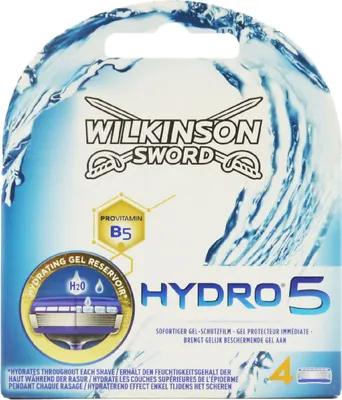 Produktbild von Wilkinson Sword Hydro 5 Rasierklingen Klingen 4 Stück