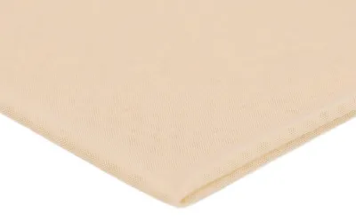 Immagine prodotto di Tessuto in rete elastica in tulle, leggermente beige, dimensioni 50 x 150 cm