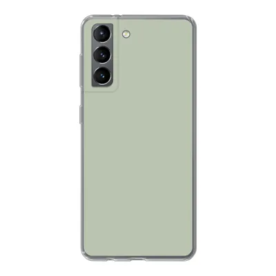 Produktbild von MuchoWow® Handyhülle Schutzhülle Hülle für Samsung Galaxy S21 Farbe - Mintgrün - Innenausstattung Silikon Softcase Handy Hülle - Softcase