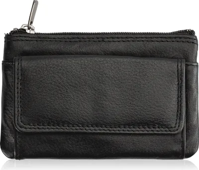 Produktbild von Josephine Osthoff Schlüsseletui Leder Damen Schlüsseltasche Münzbörse Schlüsselmäppchen mit Kreditkarten RFID (973)