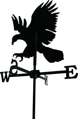 Produktbild von SvenskaV Wetterfahne Greif klein in schwarz