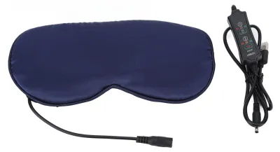 Produktbild von Beheizbare Schlafmaske mit Temperaturregelung, Timer, 3 Geschwindigkeitsstufen, stresslindernd, aus Seide, USB-Anschluss