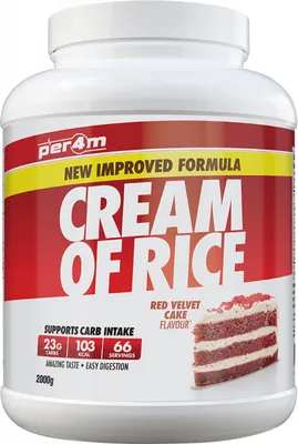 Produktbild von Per4m Cream of Rice (2000g) Red Velvet Cake - Funktionelle Lebensmittel - Superfoods