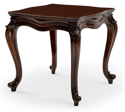 Produktbild von Casa Padrino Luxus Barock Beistelltisch Braun - Quadratischer Massivholz Tisch im Barockstil - Luxus Wohnzimmer Möbel im Barockstil - Barock Möbel - Edel & Prunkvoll