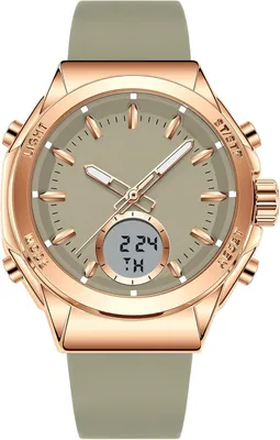 Imagen del producto de Reloj deportivo impermeable para mujer, con correa de silicona, pantalla dual (digital y analógica), alarma, fecha, luz nocturna, resistente al agua hasta 3 ATM, resistente a golpes. Ideal para deportes al aire libre y actividades físicas