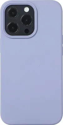 Produktbild von Mobigear Rubber Touch iPhone 14 Pro Silikon Hülle Backcover - Grau