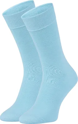 Produktbild von Socken für Damen & Herren Lange Baumwollsocken, 41-46, Hellblau (Pure Sky)