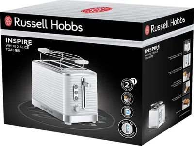 Immagine prodotto di Tostapane Russell Hobbs 000247342000 Bianco 1050 W 1050W