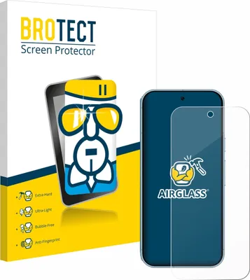 Produktbild von BROTECT Schutzglas für Google Pixel 9 / 9 Pro / 10 / 10 Pro Schutzfolie Panzer Folie Glas Display Schutz klar