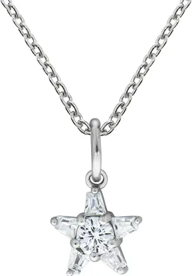 Produktbild von V Collier 925/- Sterling Silber 45cm weiß Zirkonia weiß 358241169