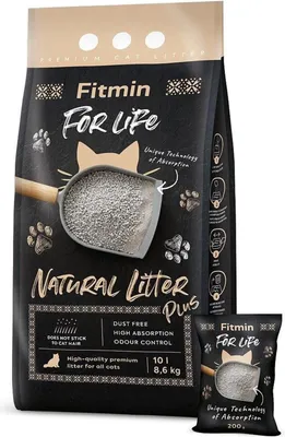 Zdjęcie produktu dla Fitmin For Life Cat Natural Litter Plus Naturstreu 10 l 8,6 kg