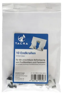 Produktbild von 10 TaCra Endkrallen Endprofilholzkrallen