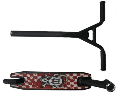 Produktbild von Ersatzfahrgestell + Lenker für Scooter 23110 rot