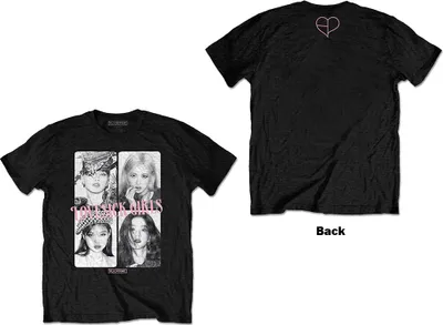 Produktbild von BLACKPINK Love Sick Black M T-Shirt