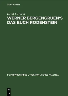 Produktbild von Werner Bergengruen's Das Buch Rodenstein