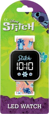Obrázok produktu pre LED hodiny Lilo & Stitch s potlačou Farebné jednofarebné Disney