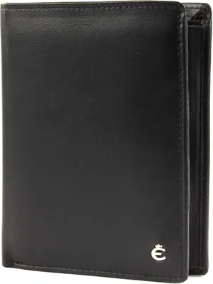 Immagine prodotto di Esquire Pelle portafoglio Harry RFID Wallet High Black nero