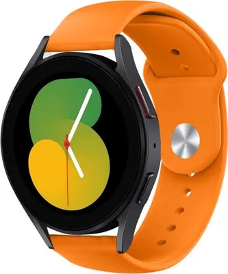 Produktbild von Strap-it Samsung Galaxy Watch 5 - 40mm Sportarmband (Orange)