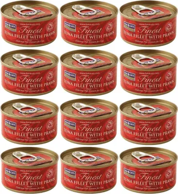 Produktbild von FISH4CATS Tuna fillet with prawn - nassfutter für Katzen - 70g
