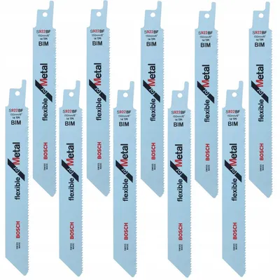 Zdjęcie produktu dla Bosch 2 608 656 027, Brzeszczot do piły poprzecznej, Metal, Rura, Bimetaliczny, 2 mm, 0,9 mm, 15 cm