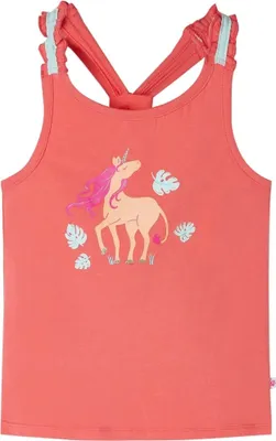 Produktbild von Design Kinder-Tanktop Korallenrosa 140, Langarmshirts 2024 Neu