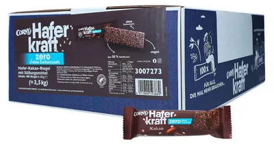 Produktbild von Corny Haferkraft Zero Kakao 100x35g