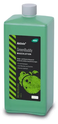 Produktbild von Aktivin GreenBuddy Waschlotion, 1000 ml Euroflasche