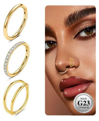 Productafbeelding van Hypoallergene Titanium Neusring en Septum Piercing