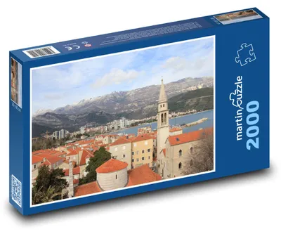 Obrázok produktu pre Puzzle 2000 Čierna Hora - Pohľad na mesto Kotor - martinpuzzle