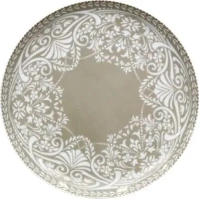 Produktbild von Thun 1794 Dessertteller, 19 cm, graue Spitze, tschechisches Porzellan, Thun