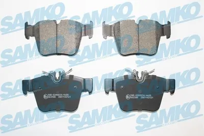 Produktbild von SAMKO Bremsbeläge Satz Hinten Bremsklötze passend für MERCEDES-BENZ C-Klasse T-modell (S205) 5SP2121