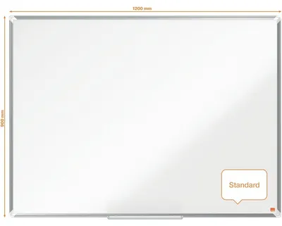 Image de Tableau Nobo premium plus blanc 1173 x 865 mm Mélamine