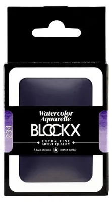 Produktbild von Blockx Aquarellfarbe, Großer Napf 18ml Ultramarinviolett 45234BXC