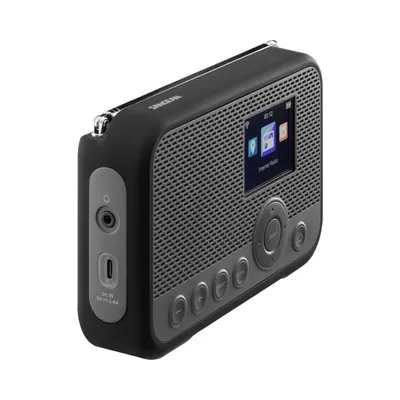 Produktbild von Sangean WFR-39, Tragbar, DAB, FM, 1 W, 8 Ohm, 6,35 mm (0.25"), TFT