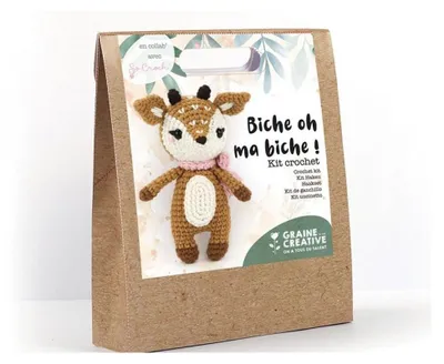 Immagine prodotto di Graine Creative Kit uncinetto amigurumi da 170 mm