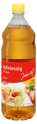 Produktbild von Apfelessig naturvergoren 1000ml - 12er Vorteilspack von Jeden Tag