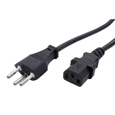 Produktbild von VALUE Netzkabel IEC320 C13 Typ 12 CH schwarz 3m
