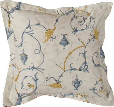 Produktbild von Bassetti Kissenbezug einzeln zu Bettwäsche OPLONTIS Farbe BLAU V9 40x40 cm