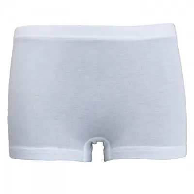 Produktbild von HERMKO 2710 4er Pack Mädchen Pant Panty aus 100% Baumwolle, Farbe:weiß, Größe:116