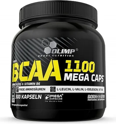 Zdjęcie produktu dla Olimp BCAA Mega Caps – 300 kapsułek
