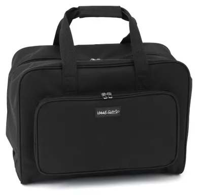 Nähmaschinentasche PVC gefüttert 20x43x37 cm schwarz