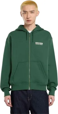 Produktbild von Dickies Herren Zip Hoodie BOLIVAR FZ HOODIE, Größe:L, Farben:pine needle green