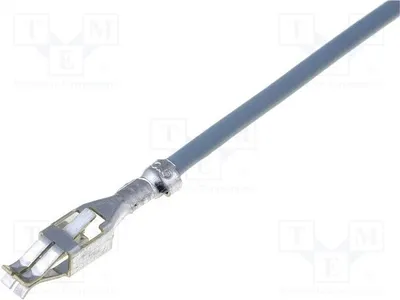 Immagine prodotto di 10 connettori a spina con cavo da 135 mm, standard ISO. Compatibili con: 331431, 331432, 331433. Connettori per auto.