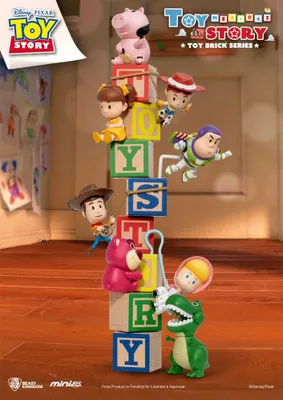 Produktbild von Toy Story Mini Egg Attack Figuren 7 cm Brick Series Sortiment (8)