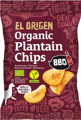 Produktbild von Kochbananen Chips - BBQ 80g